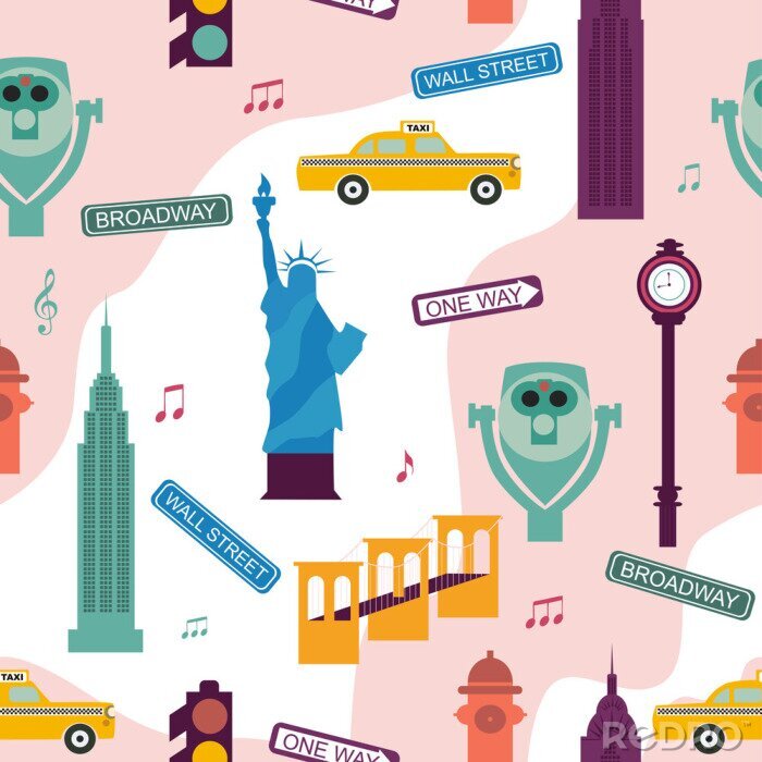 Canvas Bewerkbare vectorillustratie