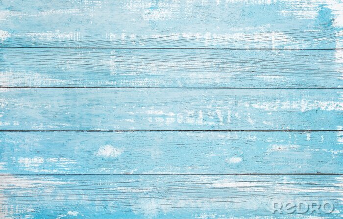 Canvas Blauwe horizontale gekraste panelen