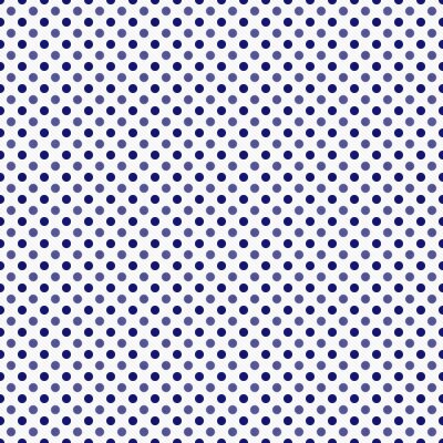 Canvas Blue and White Polka Dot  Abstract Design Tile Pattern Repeat Ba