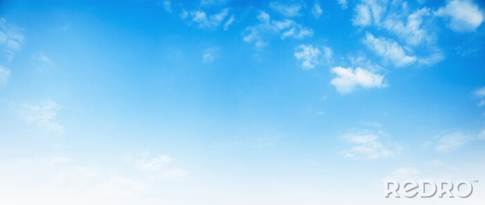 Canvas blue sky with white cloud background