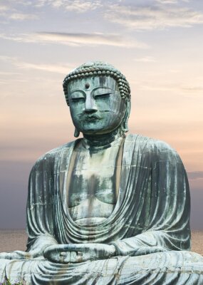Canvas Boeddha beeld
