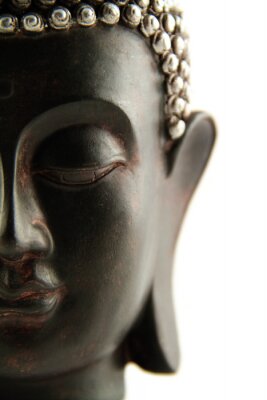 Canvas Boeddha hoofd
