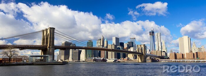Canvas Brooklyn Bridge en New York City