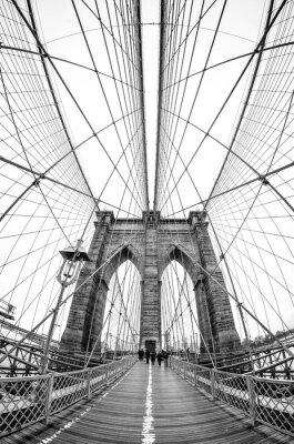 Canvas Brooklyn bridge in New York
