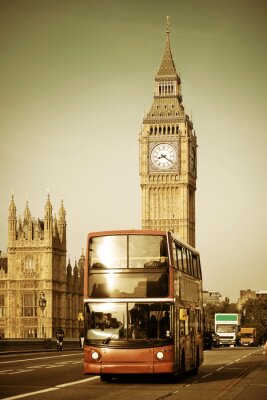 Canvas Bus in Londen