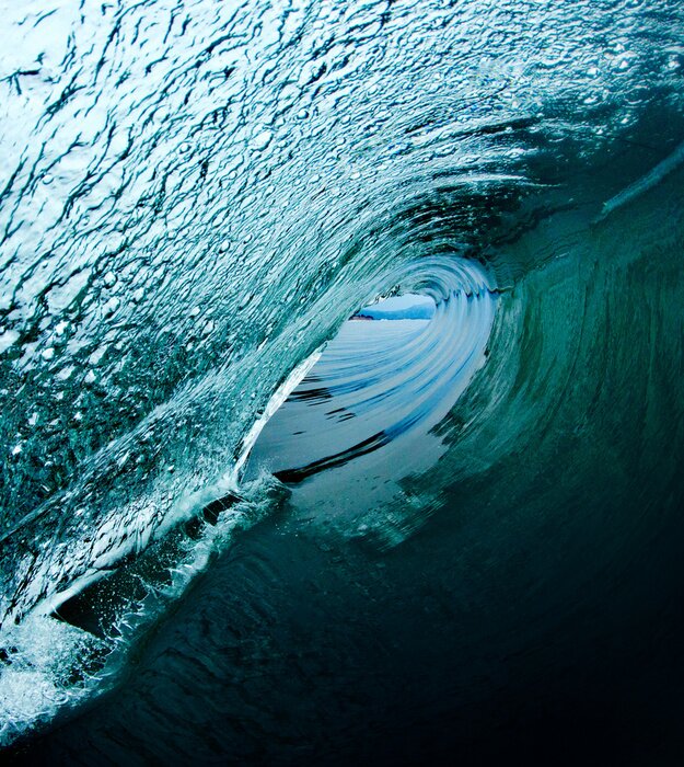 Canvas Californië vloed