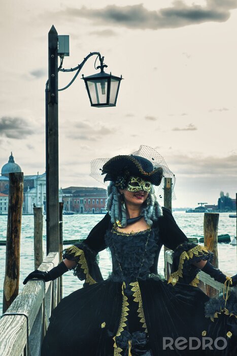 Canvas Carnaval in Venetië
