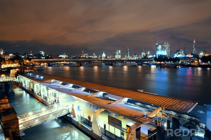 Canvas cityscape van Londen