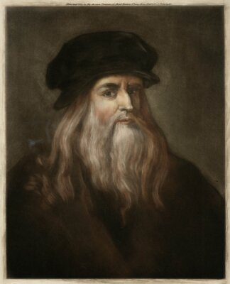 Canvas Da Vinci - Zelf - Londen. Datum: 1452 - 1519