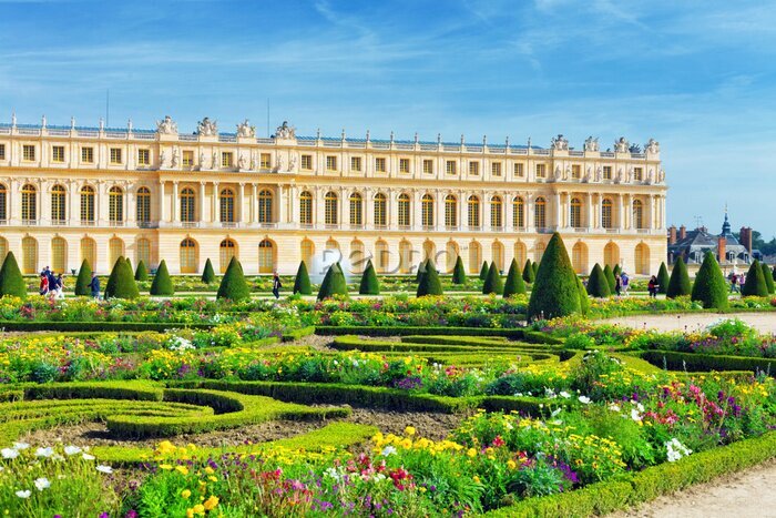 Canvas De majesteit van Versailles