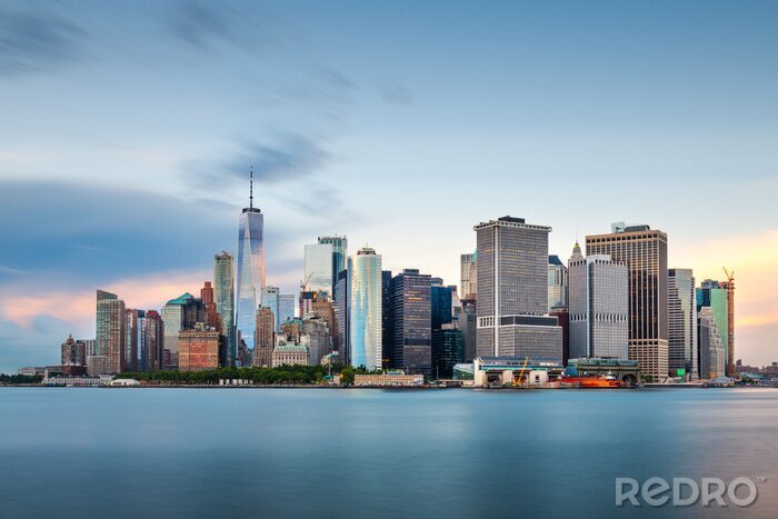 Canvas De skyline van New York