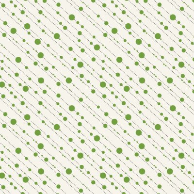 Diagonale punten en strepen naadloze patroon in groen