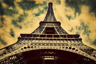 Eiffeltoren van onderaf
