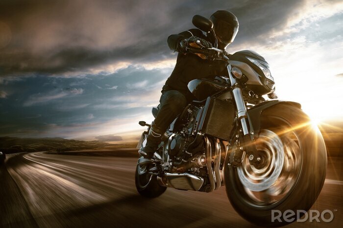 Canvas Fast Motorbike