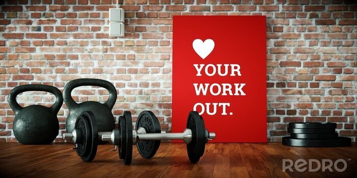 Canvas Fitnessruimte