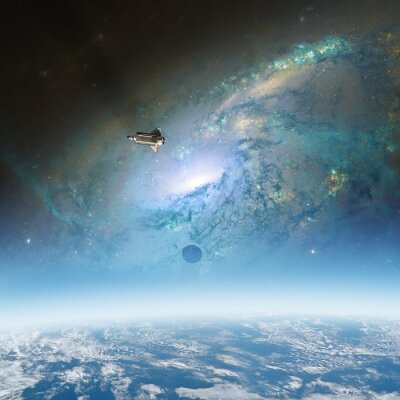 Galaxy en ruimteschip