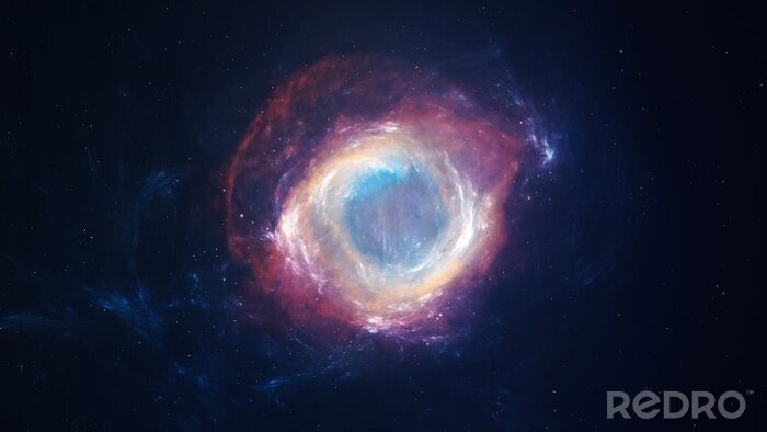 Canvas Galaxy-foto gemaakt door NASA