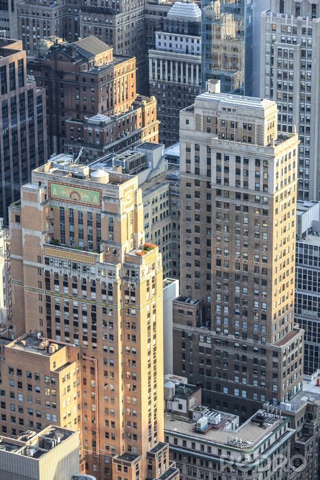 Canvas Gebouwen in Noord-Amerika