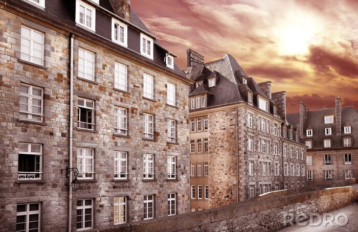 Canvas geval Bretoni Al Tramonto