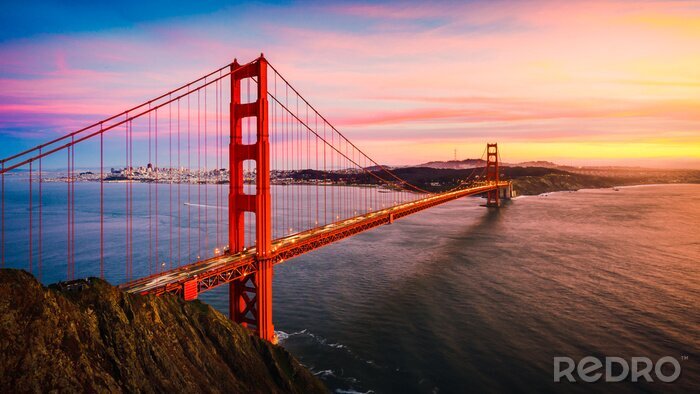 Canvas Golden Gate Bridge San Francisco