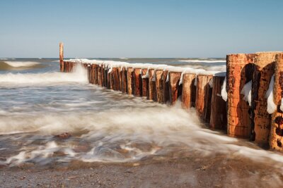 Golfbreker in de winter