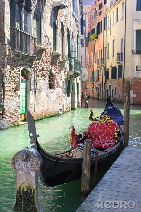 Canvas Gondel a Venezia