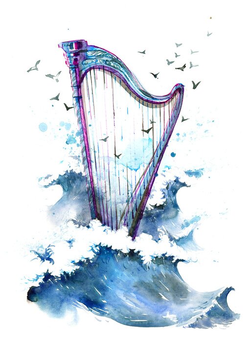 Canvas Harp