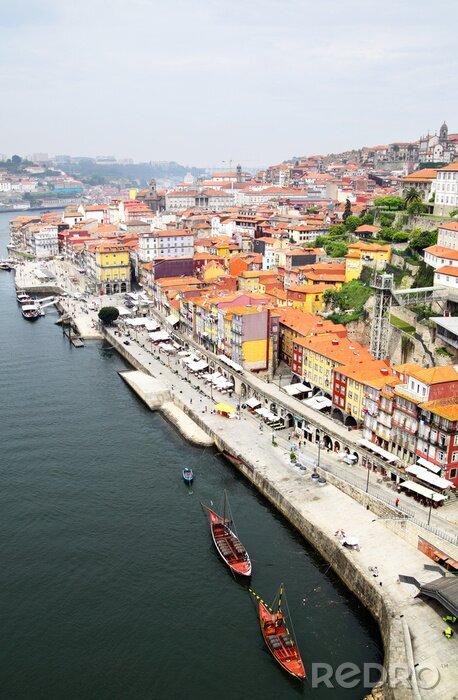 Canvas Haven met schepen