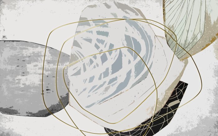 Canvas Hedendaagse abstracte kunst