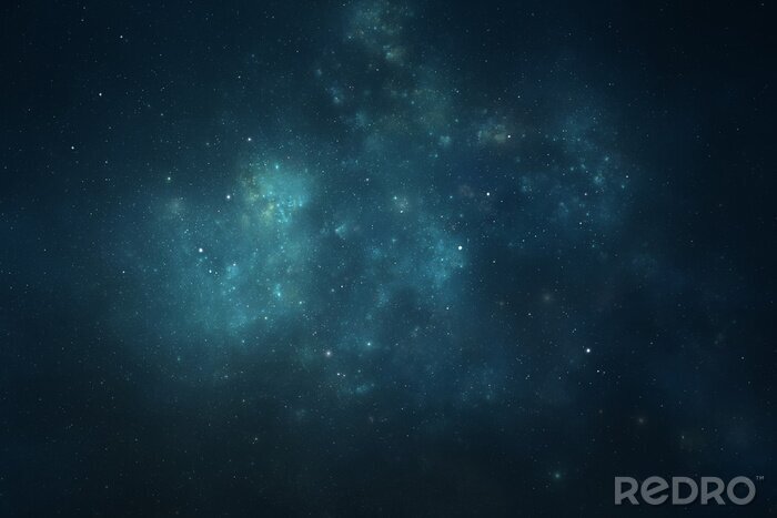 Canvas Hemel en melkwegsterren