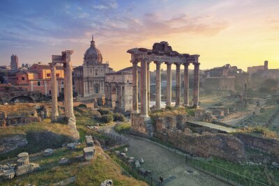 Canvas Het Oude Rome