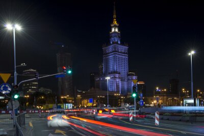 Het Paleis van Cultuur en Wetenschap in Warschau