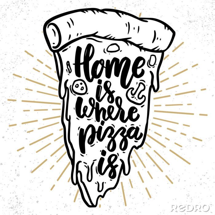 Canvas Home is where pizza is