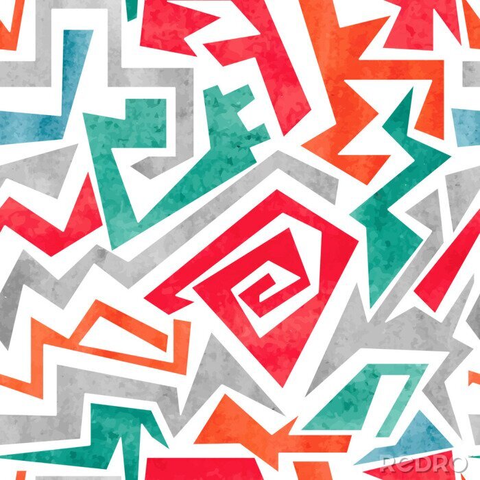 Canvas Jeugd zigzagt