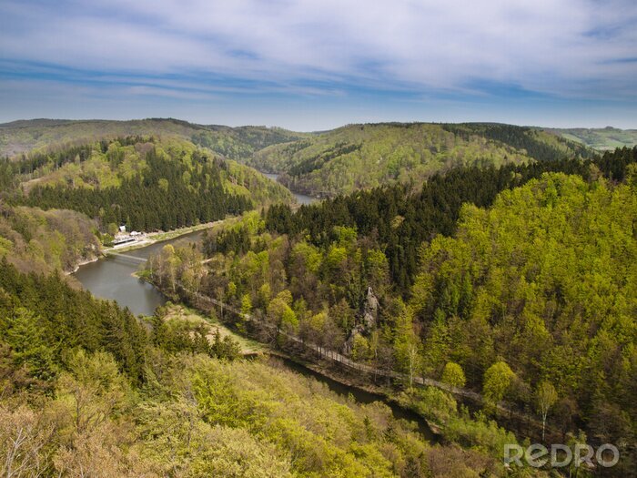 Canvas Jezioro Bystrzyckie