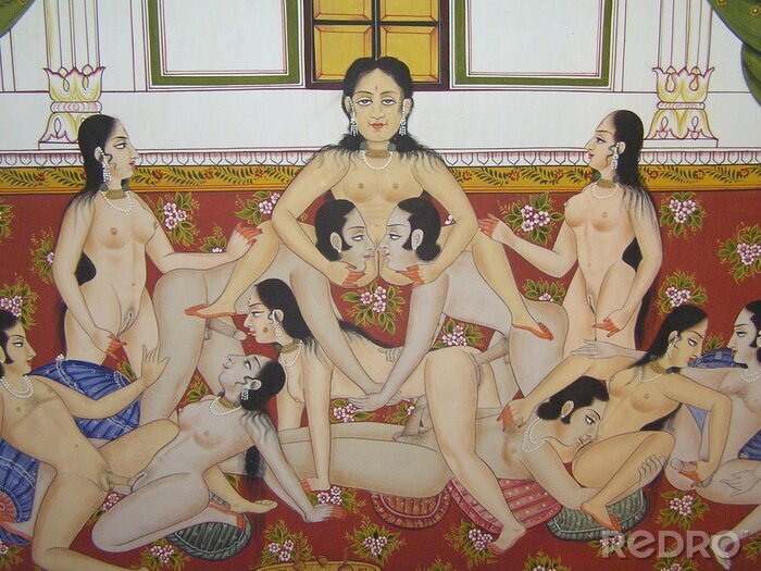 Canvas KAMASUTRA Indyjska Sztuka KOCHANIA