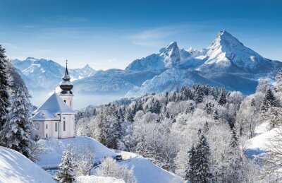 Kapel in de Beierse Alpen