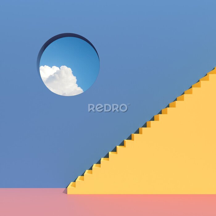 Canvas Kleur minimalisme