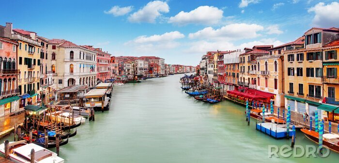 Canvas Kleurvol Venetiaans landschap
