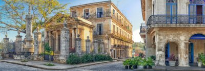 Koloniale gebouwen in Oud Havana