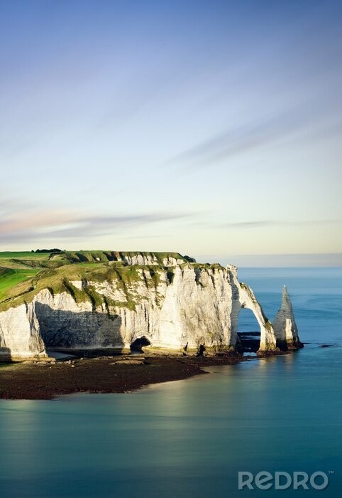 Canvas Landschap met Franse fjord