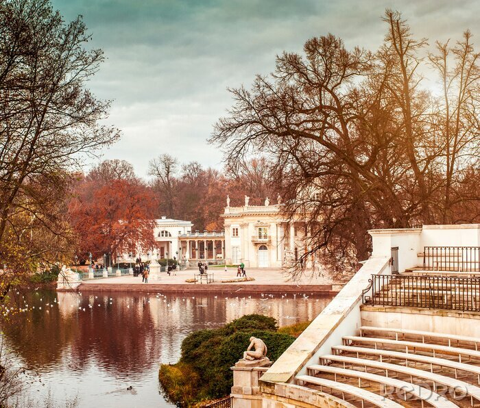 Canvas Łazienki-park in Warschau