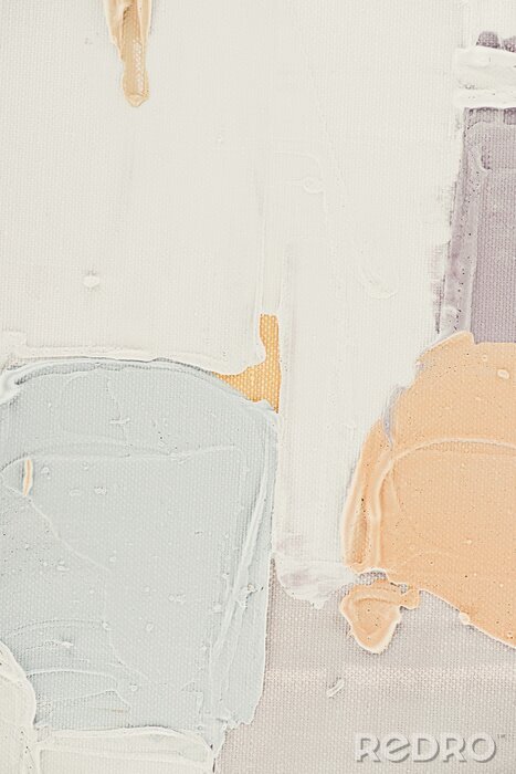 Canvas lichte penseelstreken op abstracte olie achtergrond