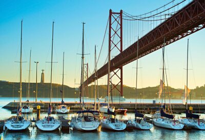 Lissabon Portugal Jachthaven