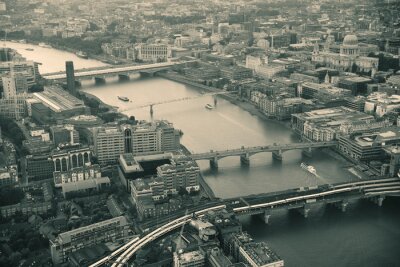 Canvas Londen luchtfoto