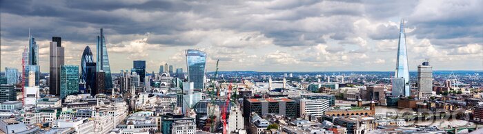 Canvas Londen skyline bij dag