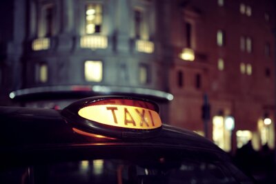 Canvas Londense taxi