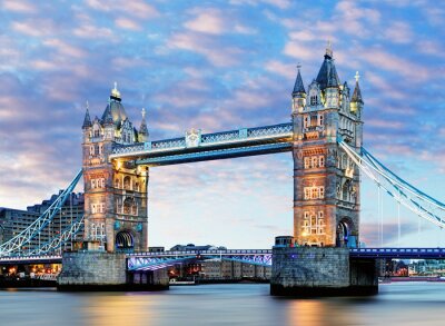 London, de Tower Bridge