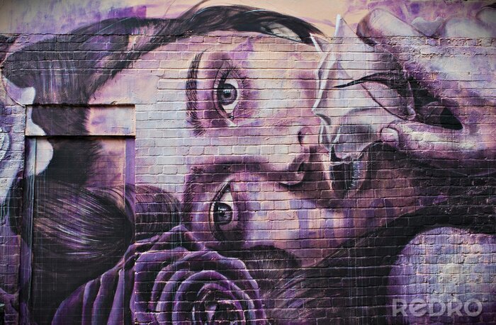 Canvas Londra, ik graffiti di Brick Lane