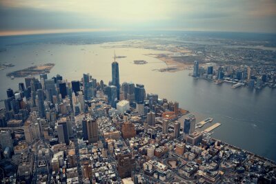 Manhattan vanuit de lucht